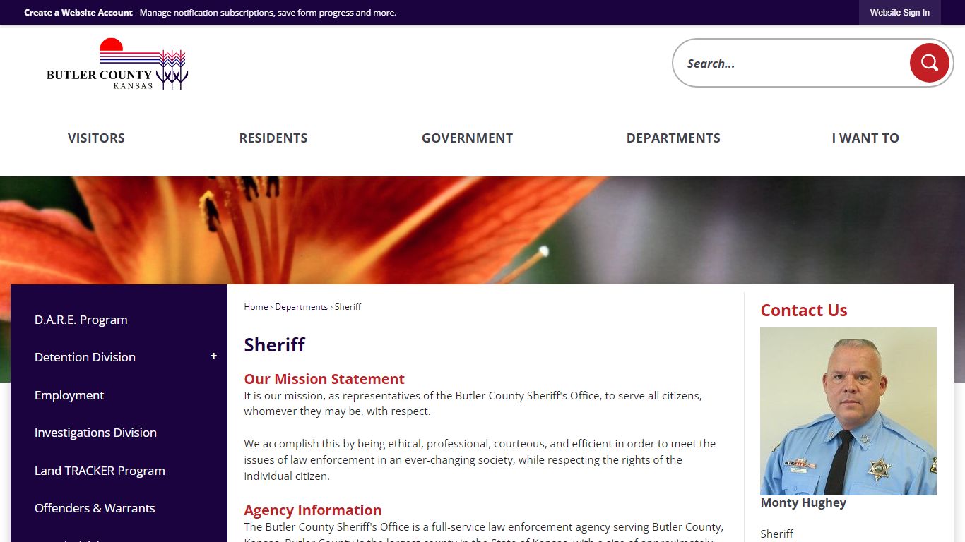 Sheriff | Butler County, KS - Official Website